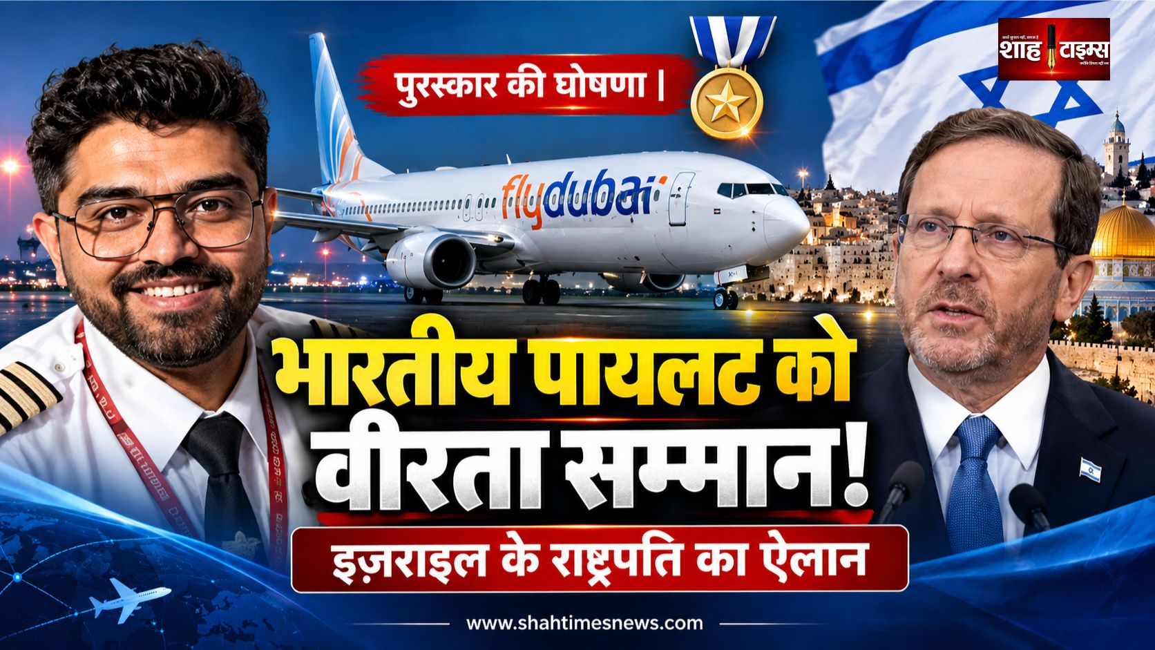 इज़राइल कैप्टन स्मित माच्छर को नागरिक वीरता पुरस्कार से सम्मानित करेगा