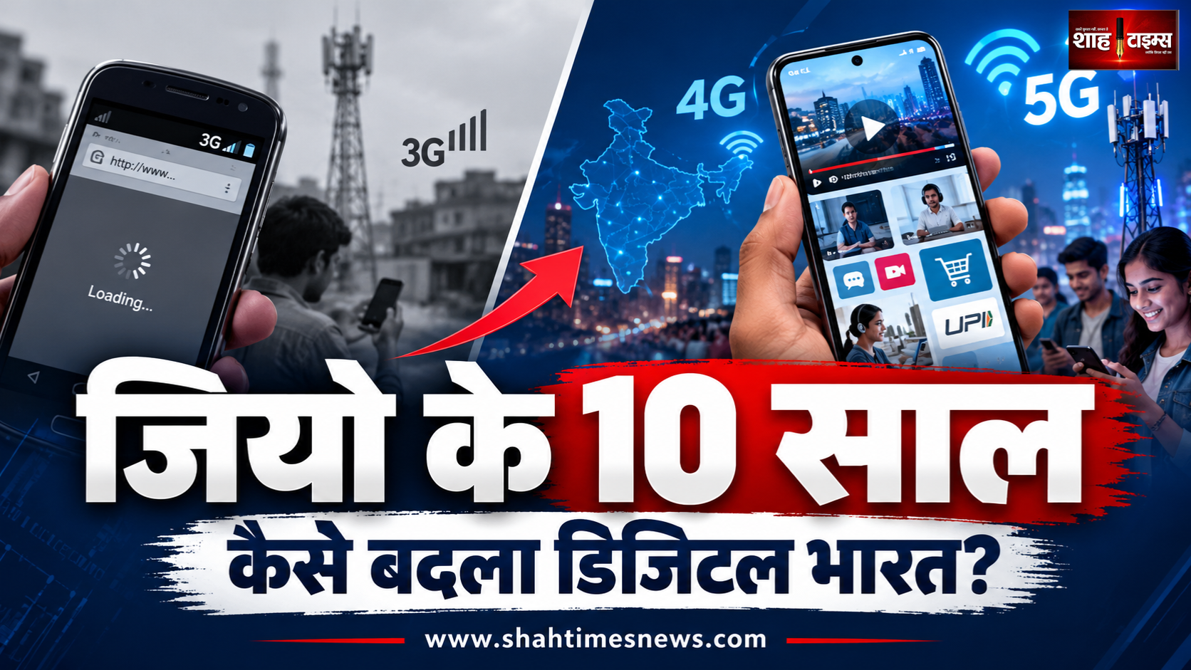 Jio के 10 साल: सस्ते इंटरनेट ने कैसे बदली भारत की डिजिटल तस्वीर