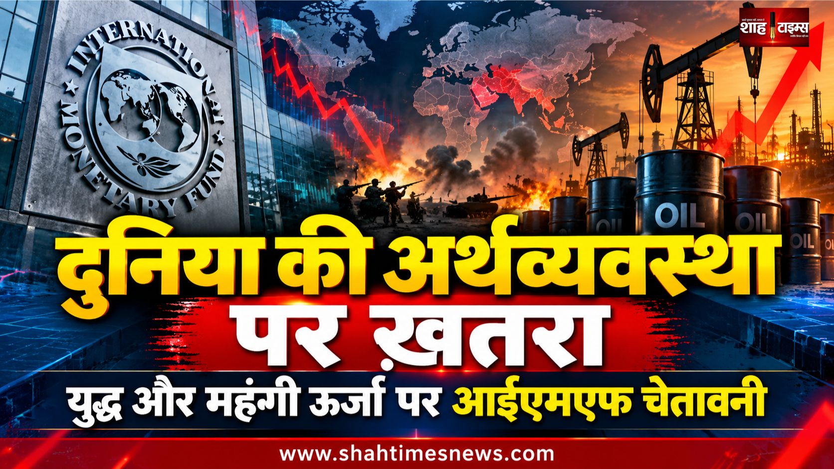 दुनिया की अर्थव्यवस्था पर बढ़ता दबाव, आईएमएफ ने जताई चिंता