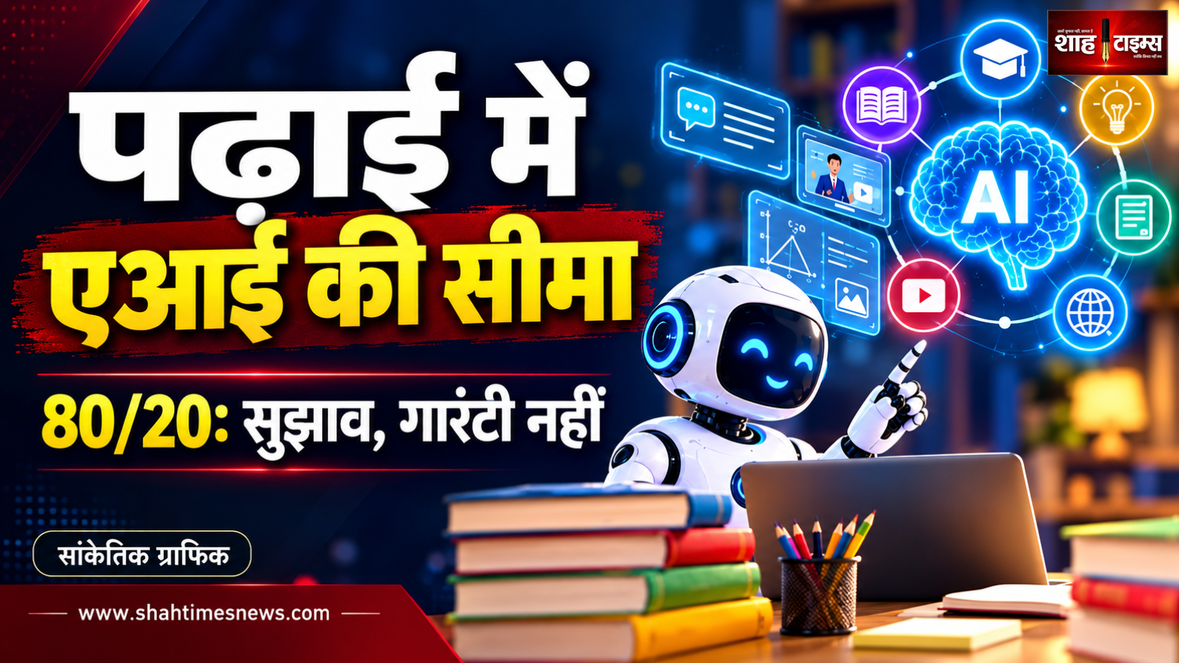 पढ़ाई में एआई: 80/20 तरीका कितना उपयोगी, बच्चों को क्या सिखाएं?